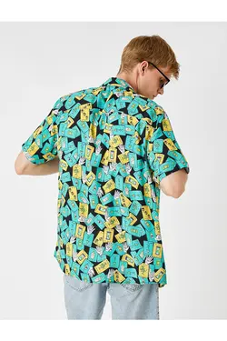 پیراهن مردانه کوتون ۲SAM60368HW-Yeşil