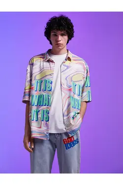 پیراهن مردانه کوتون ۲SAM60348HW-Beyaz