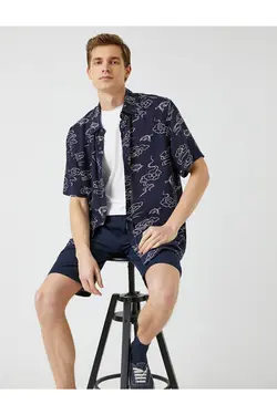 پیراهن مردانه کوتون ۲SAM60230HW-Siyah