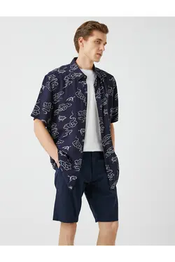 پیراهن مردانه کوتون ۲SAM60230HW-Siyah