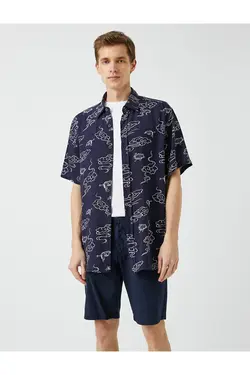 پیراهن مردانه کوتون ۲SAM60230HW-Siyah