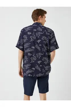 پیراهن مردانه کوتون ۲SAM60230HW-Siyah