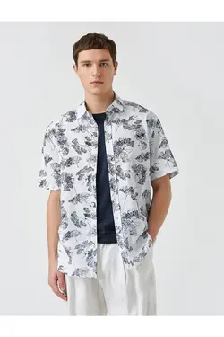 پیراهن مردانه کوتون ۲SAM60228HW-Beyaz