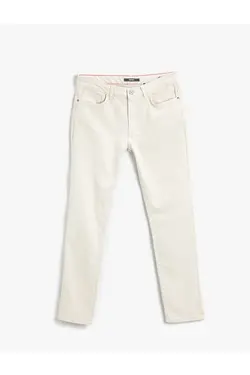 شلوار کتان|پارچه ای مردانه کوتون ۲SAM40138HW-Gri