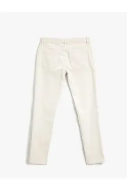 شلوار کتان|پارچه ای مردانه کوتون ۲SAM40138HW-Gri