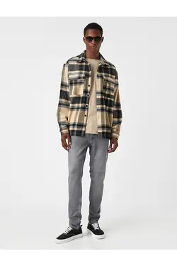 شلوار جین مردانه کوتون ۳WAM40024ND-Gri