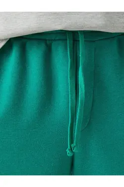 شلوارک کتان|راحتی مردانه کوتون ۲SAM40164MK-Yeşil