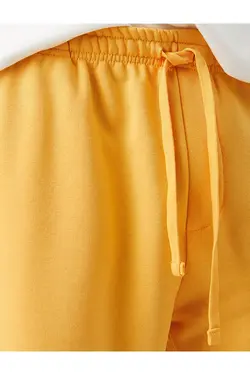 شلوارک کتان|راحتی مردانه کوتون ۲SAM40292MK-Turuncu