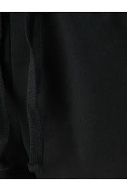 شلوارک کتان|راحتی مردانه کوتون ۲SAM40287MK-Siyah