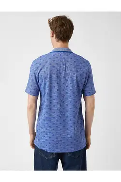 پولوشرت مردانه کوتون ۲SAM10377MK-Mavi