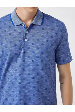پولوشرت مردانه کوتون ۲SAM10377MK-Mavi
