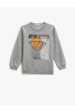 سویشرت پسرانه کوتون ۳WKB10160TK-Gri