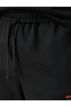 شلوارک کتان|راحتی مردانه کوتون ۲SAM40282MK-Siyah