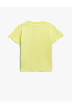 تی شرت پسرانه کوتون ۲SKB10099TK-Yeşil