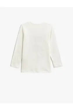 تی شرت پسرانه کوتون ۳WKB10076TK-Beyaz