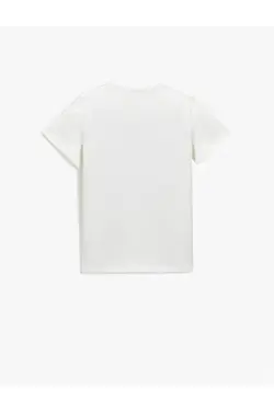 تی شرت پسرانه کوتون ۲YKB16014OK-Beyaz