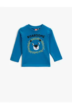 تی شرت پسرانه کوتون ۲KMB18441OK-Mavi