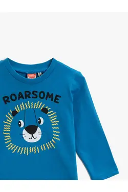 تی شرت پسرانه کوتون ۲KMB18441OK-Mavi