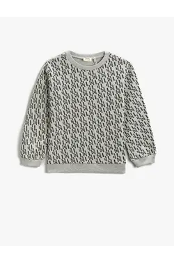 سویشرت پسرانه کوتون ۳WKB10128TK-Gri