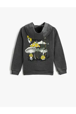 سویشرت پسرانه کوتون ۳WKB10269TK-Gri