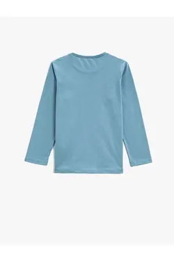 تی شرت پسرانه کوتون ۳WKB10067TK-Mavi