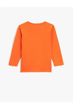 تی شرت پسرانه کوتون ۳WKB10012TK-Turuncu