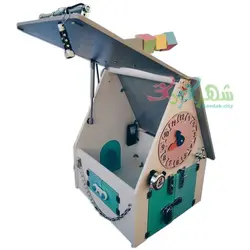 بیزی برد کودک طرح کلبه 1509
