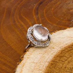 انگشتر در نجف نقره زنانه طرح دل افروز