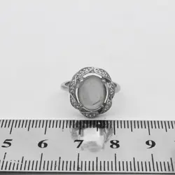 انگشتر در نجف نقره زنانه طرح دل افروز