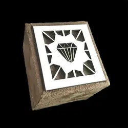 جعبه انگشتر زنانه و مردانه طرح دیاموند