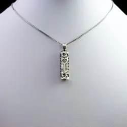 گردنبند نقره زنانه و مردانه حرز امام جواد (ع) طرح پویه