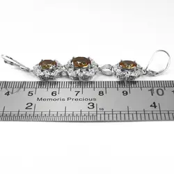 نیم ست الکساندریت الماس تراش نقره زنانه دلدار