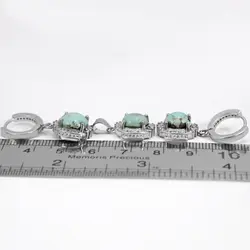 نیم ست فیروزه نیشابوری نقره زنانه طرح پینار