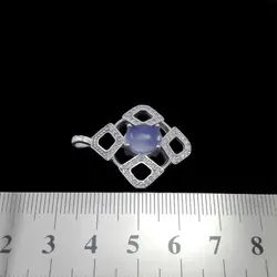 گردنبند عقیق کبود یمنی نقره زنانه طرح صداقت