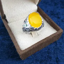 جعبه انگشتر زنانه و مردانه طرح الماس