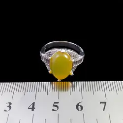 انگشتر شرف الشمس نقره زنانه طرح سنبل + حکاکی