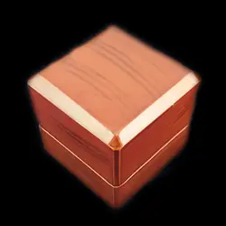 جعبه انگشتر زنانه و مردانه لوکس طرح چوبی