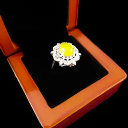 جعبه انگشتر زنانه و مردانه لوکس طرح چوبی