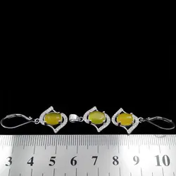 نیم ست شرف الشمس نقره زنانه طرح رمیصا + حکاکی