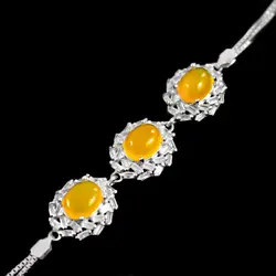 دستبند شرف الشمس نقره زنانه طرح سیماران + حکاکی