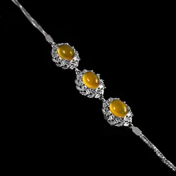 دستبند شرف الشمس نقره زنانه طرح سیماران + حکاکی