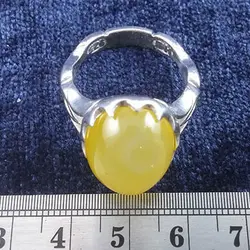 انگشتر نقره مردانه طرح صفوی دور چنگ با نگین شرف الشمس + حکاکی