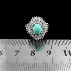 نیم ست فیروزه نیشابوری نقره زنانه طرح ویسگون