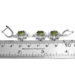 نیم ست زبرجد الماس تراش نقره زنانه طرح پرسون