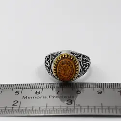 ضانگشتر عقیق سرخ یمنی نقره مردانه طرح صلوات + حکاکی ۱۴ معصوم