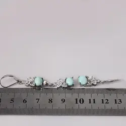 نیم ست فیروزه نیشابوری نقره زنانه طرح صبورا