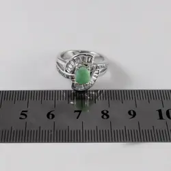 نیم ست زمرد زمبیا الماس تراش نقره زنانه طرح فاتن