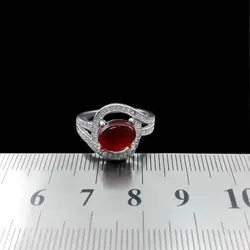 نیم ست عقیق سرخ یمنی نقره زنانه طرح فانام