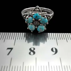 نیم ست فیروزه نیشابوری نقره زنانه طرح لنیما