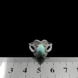 نیم ست فیروزه نیشابوری نقره زنانه طرح لمیا